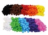 Decoratie - pompons - gekleurd - mini - klein - 1 cm diameter - set van 1000 assorti
