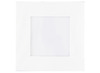 Fotokaders - karton - vierkant - 16,6 x 16,6 cm - wit - per stuk