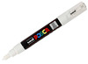 Stiften - verfstiften - Posca PC1MC - wit - per stuk