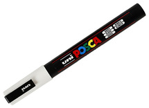 Stiften - verfstiften - Posca PC3M - wit - per stuk