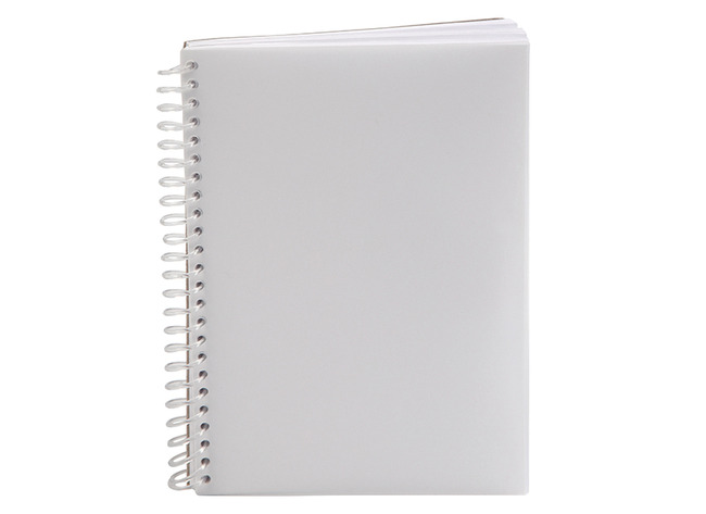 Schriften - spiraalschrift - A5 - 60 bladen - 120 bladzijden -  blanco - per stuk