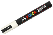 Stiften - verfstiften - Posca PC5M - wit - per stuk