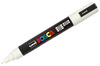 Stiften - verfstiften - Posca PC5M - wit - per stuk