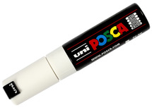 Stiften - verfstiften - Posca PC5K - wit - per stuk