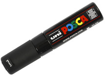 Stiften - verfstiften - Posca PC5K - zwart - per stuk