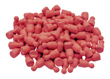 Rekenpionnen - Wissner - hout - rood - set van 100