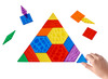 Bouwset - sensorische patroonblokjes - EDX Education Sensory Pattern Blocks - set van 60 assorti