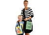 Draagtas - boodschappentas - personaliseerbaar -  lange lussen  - set van 10