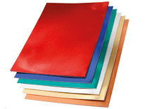 Karton - aluminiumkarton - A4 - flexibel - verschillende kleuren - 280 g - set van 30 assorti