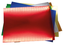 Karton - aluminiumkarton - A4 - flexibel - 280 g - gekleurd - set van 30 assorti