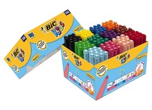 Stiften - kleurstiften - BIC - Visacolor XL - 12 x 12 kl - voordeelpakket - set van 144 assorti