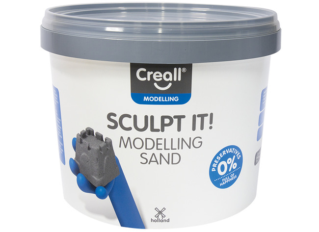 Boetseren - zand - modelleerzand - Creall - Sculpt it! - 3,5 kg - per stuk