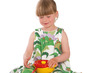 Kookset - eetset - Dantoy - plastic - set van 14 assorti