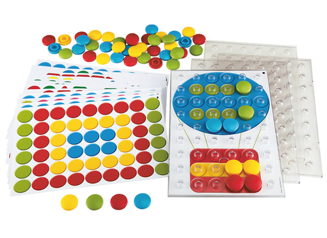 Fijne motoriek - Maxi-coloredo - junior - basis - pakket voor 2 kinderen - per spel