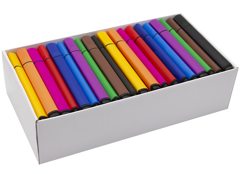 Stiften - kleurstiften - - driekantig - 10 x 10 kl voordeelpakket - set 100 assorti - Baert