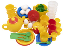 Kookset - eetset - Dantoy - servies - ontbijtset - set van 78