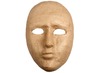 Maskers - gezicht - papier-maché - per stuk