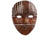 Maskers - gezicht - papier-maché - per stuk
