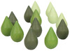 Open-ended - Wood-It Drop - loose parts - druppel - houten speelgoed - set van 30 assorti