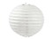 Knutselpapier - lantaarn - rond - 12 cm - wit - set van 4