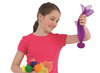 Spel - werpspel - Spordas Scarfballs - shuttle - gooipluimpjes - bewegen - set van 6 assorti