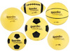 Bal - Spordas SuperSafe Sport Balls - sportballen - rubber-vinyl - set van 6 assorti