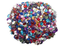 Edelstenen - sierstenen - decoratie - set van 1600 assorti