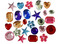 Decoratie - edelstenen - sierstenen - set van 1600 assorti