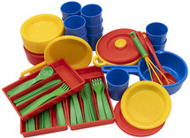 Speelgoed - servies - Dantoy - dinerset - set van 78 assorti