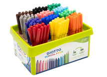 Stiften - kleurstiften - Giotto Turbo Maxi - 9 x 12 kl - voordeelpakket - set van 108 assorti