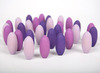 Open-ended - Wood-It Pickle - loose parts - augurk - houten speelgoed - set van 30 assorti