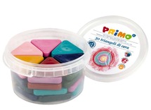 Waskrijt - Primo - driekantig - pastel - set van 30 assorti