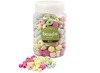 Kralen - hout - pastelkleuren - mix - pot van 400g