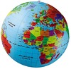 Wereldbol - opblaasbaar - geografie -50 cm