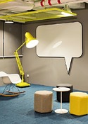 WHITEBOARD - FRAMELESS - TEKSTBALLON