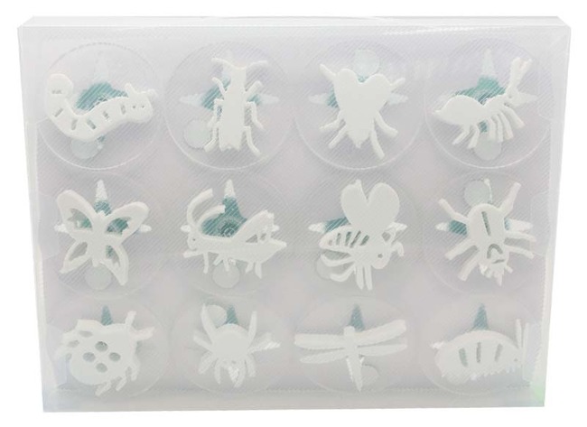 Stempels - Flexipress - insecten - set van 14 assorti