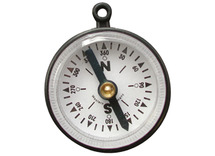 Kompas - zakformaat - 3,7 cm diameter - wereldoriëntatie - per stuk