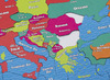 Puzzel - wereldoriëntatie - geo - europa - 58 stukjes - per stuk