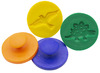 Stempels - kleistempels - EDX Education - plastic - boetseren - set van 12 assorti