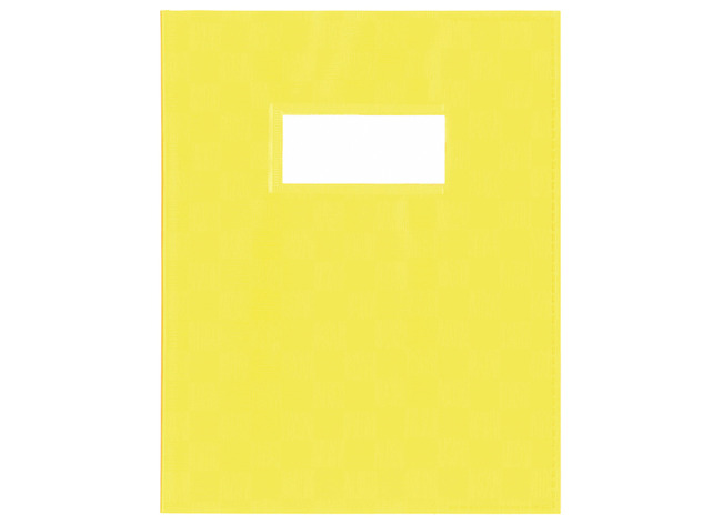 Schriften - kaften - schriftformaat - kunststof - geel - set van 25