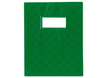 Schriften - kaften - schriftformaat - kunststof - groen - set van 25
