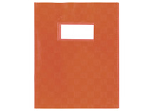Schriften - kaften - schriftformaat - kunststof - oranje - set van 25