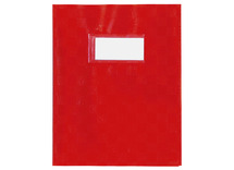 Schriften - kaften - schriftformaat - kunststof - rood - set van 25