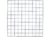Bord - magnetisch - getallenbord - geruit - 100 x 100 cm - lager - per stuk