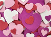 Stickers - foam - hart - set van 200