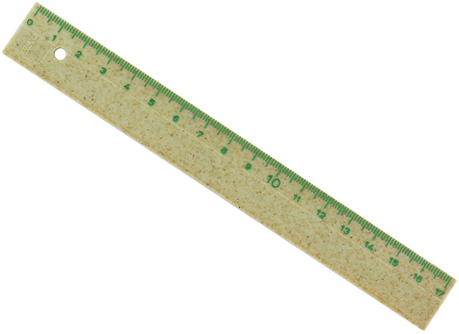 Latten - meetlat - 17 cm - bio - per stuk