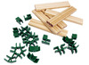 Bouwset - Join Clips - verbindingselementen voor onder andere Kapla-blokken - set van 480