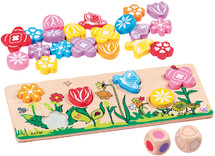 Kleur en vorm - Gogo Toys - bloemenfeest - hout - per spel