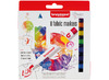 Stiften - textielstiften - Bruynzeel Fabric Markers - set van 8 assorti
