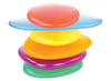 Regenboogstenen - EDX Education - lichtbord - transparant - set van 36 assorti